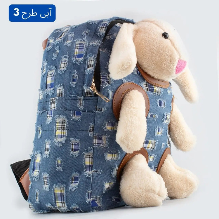 کوله پشتی عکس دار بچگانه رنگبندی