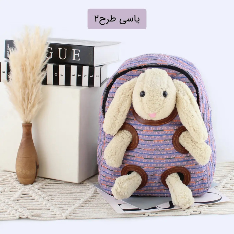 کوله پشتی عکس دار بچگانه رنگبندی