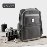 کوله پشتی مدرسه ای دانشجویی طرح اپل