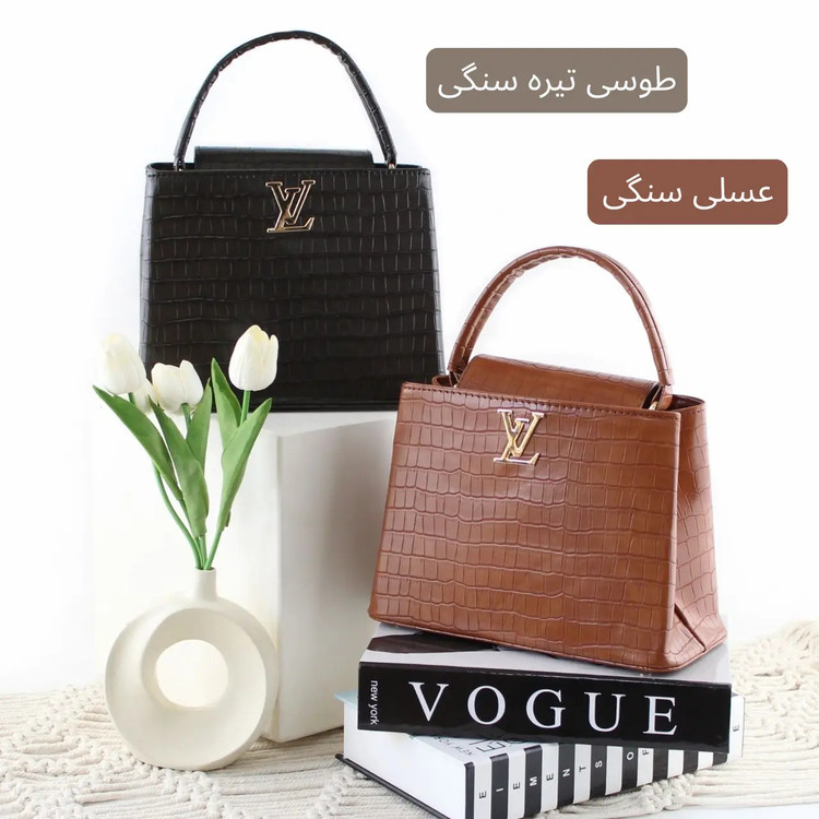 کیف زنانه مجلسی لویی ویتون رنگبندی